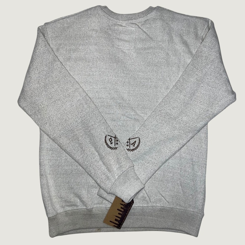 New York Popular Pittsburgh Sweatshirt Mens Large Oatmeal Crewneck Pullover NEW - Picture 8 of 8